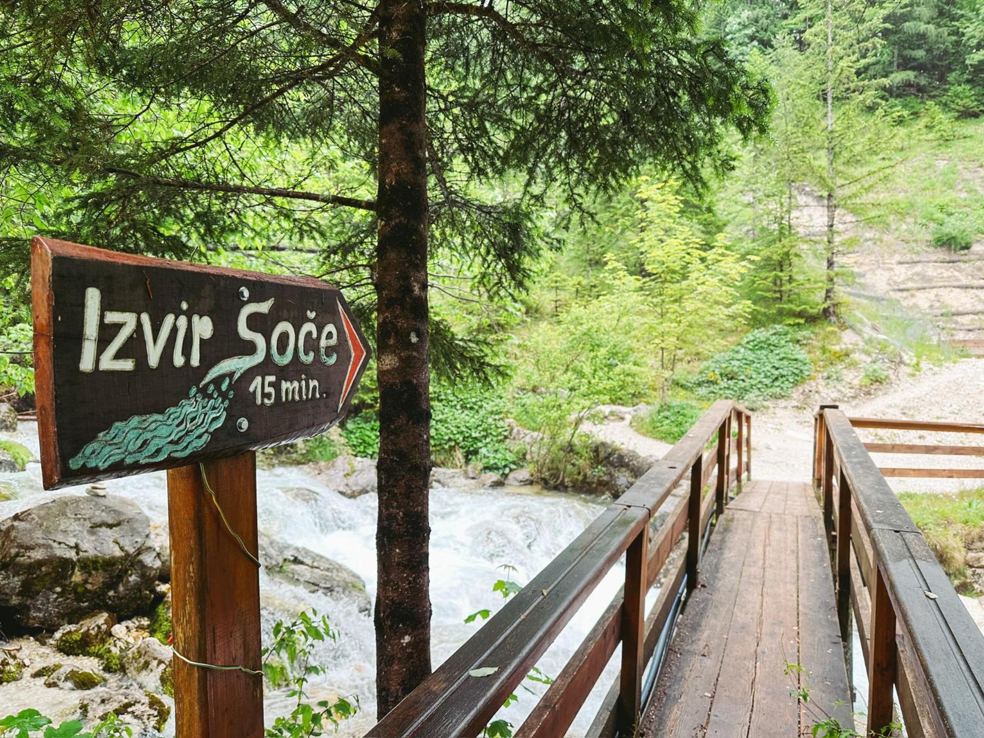 Koca Ob Izviru Soce Villa Trenta Exteriör bild