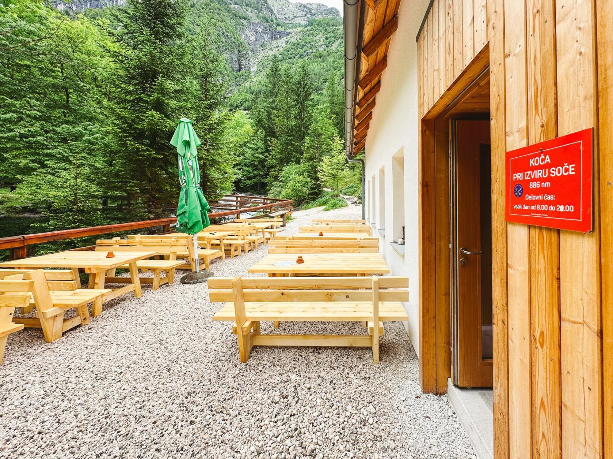 Koca Ob Izviru Soce Villa Trenta Exteriör bild