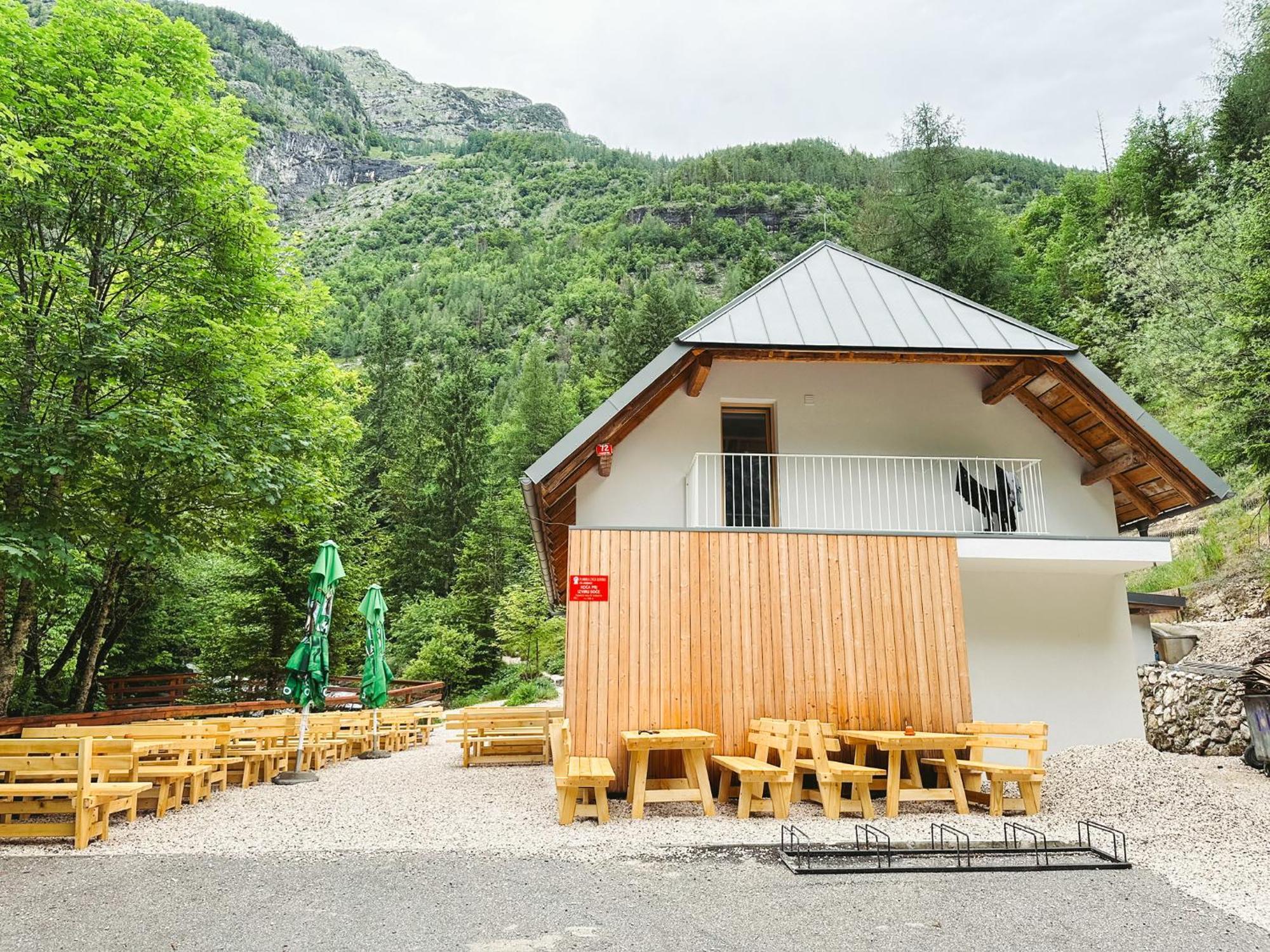 Koca Ob Izviru Soce Villa Trenta Exteriör bild